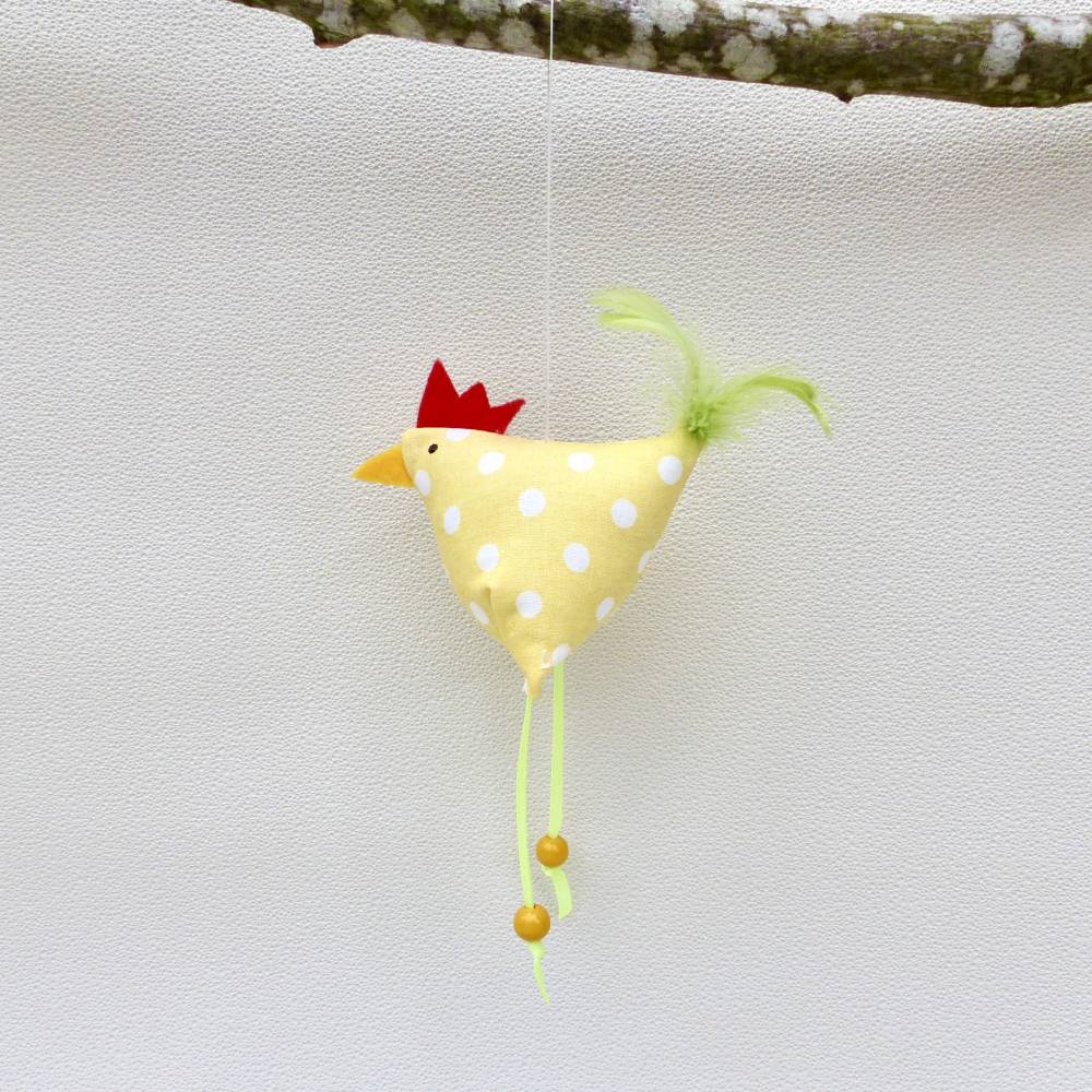 Huhn, Osterdeko, 1 St. Stoffhuhn Bild 2