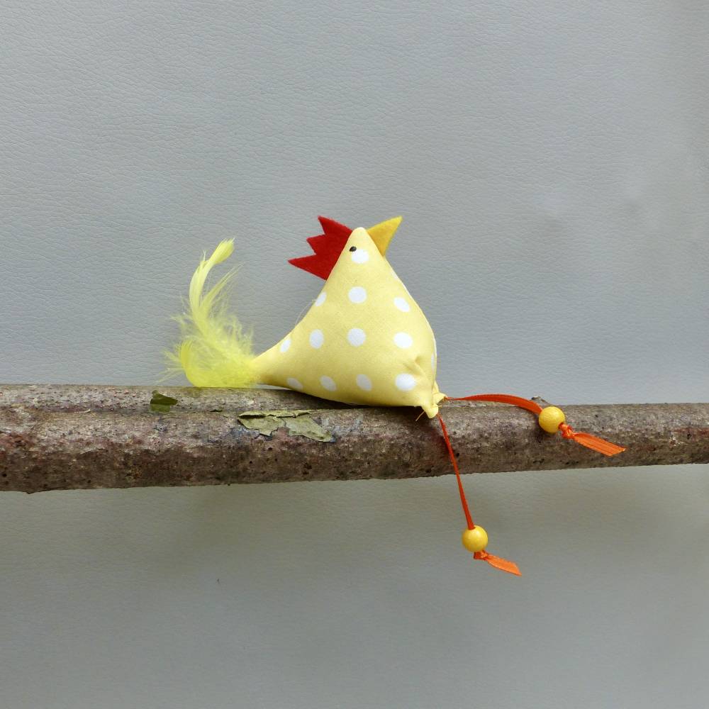 Huhn, Osterdeko, 1 St. Stoffhuhn Bild 4
