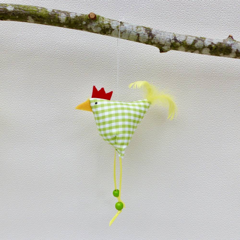 Huhn, Osterdeko, 1 St. Stoffhuhn Bild 1