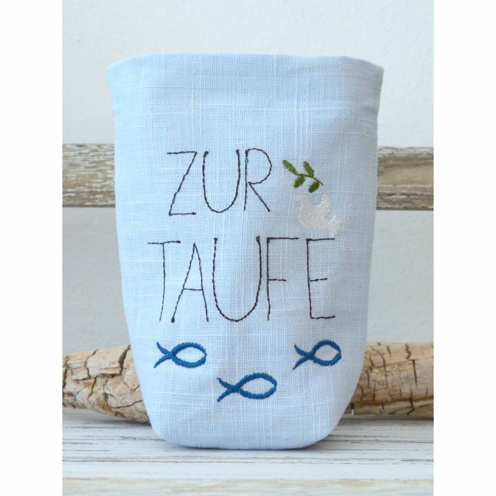 ITH Beutel Lichterbeutel Kommunion Taufe 13x18cm Bild 6
