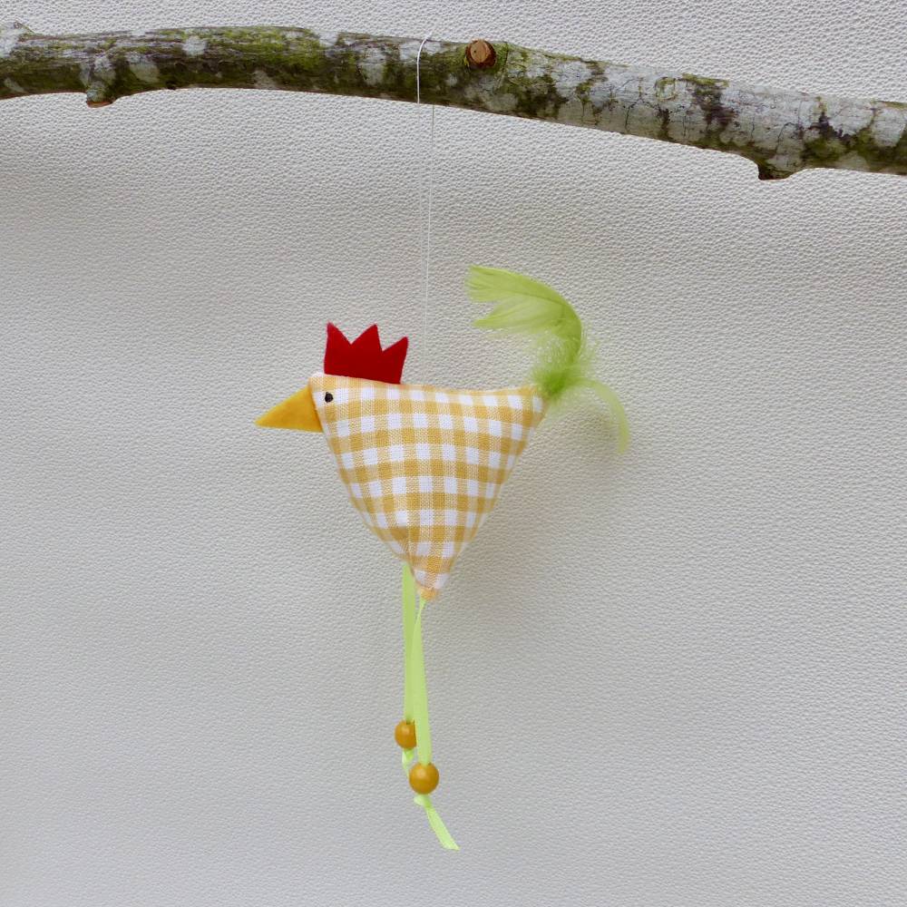 Huhn, Osterdeko, 1 St. Stoffhuhn Bild 1