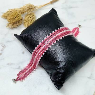 "Rosentraum Armband" – Zart & fröhlich mit Magnetverschluss | 18cm