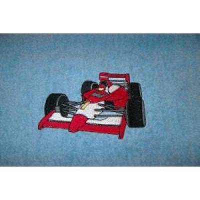 Handtuch Motiv Rennauto Formel1