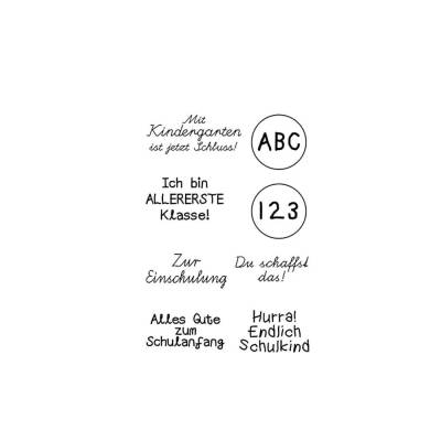 Stempelset zur Einschulung