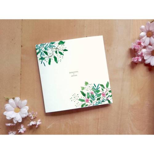 Hochzeitsdesign Greenery Easy Printable DIY