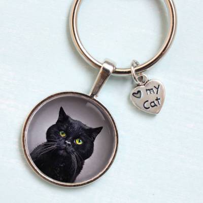Deine Katze - Personalisierter Schlüsselanhänger