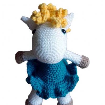 Häkelanleitung Amigurumi Baby Pony Curly