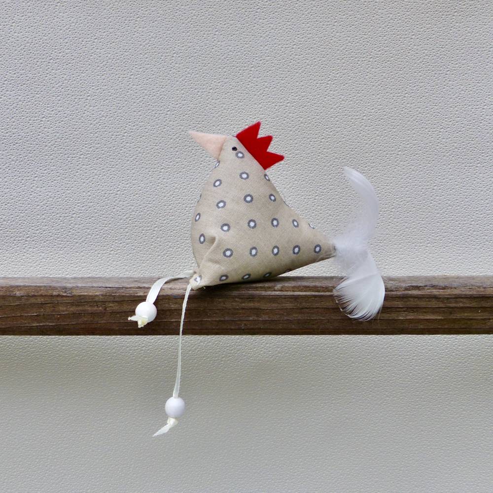 Huhn, Osterdeko, 1 St. Stoffhuhn Bild 1
