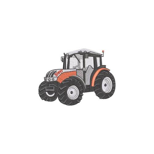 Stickdatei Traktor Steyr 13x18 cm Landmaschine Trekker Farm