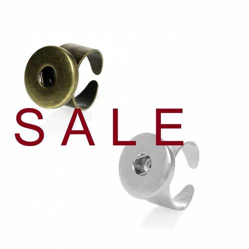 SALE! Ring für Druckknöpfe,Button, Druckknopfbutton, Farbauswahl, statt 3,99 Euro jetzt 2,25 Euro