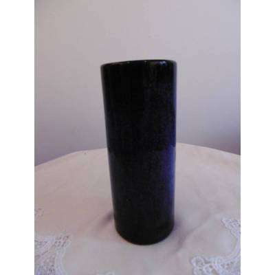 VINATGE *** schöne dunkelblaue Keramik-Vase ***