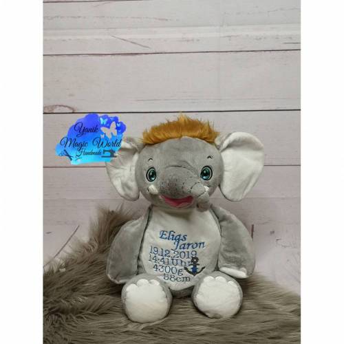 Personalisierte Kuscheltiere Mammut
