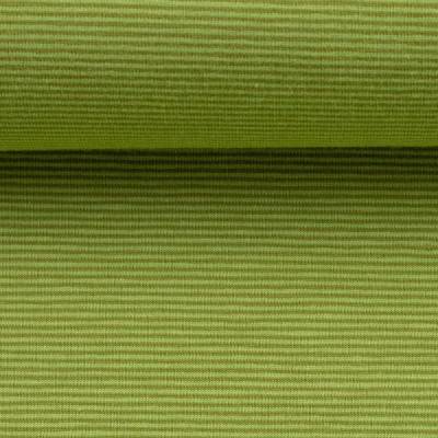Jersey, Baumwolljersey Stoff Bella Streifen 1mm heugrün/kiwi
