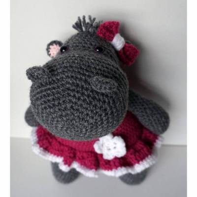  Häkelanleitung Amigurumi Nilpferd Bertha!