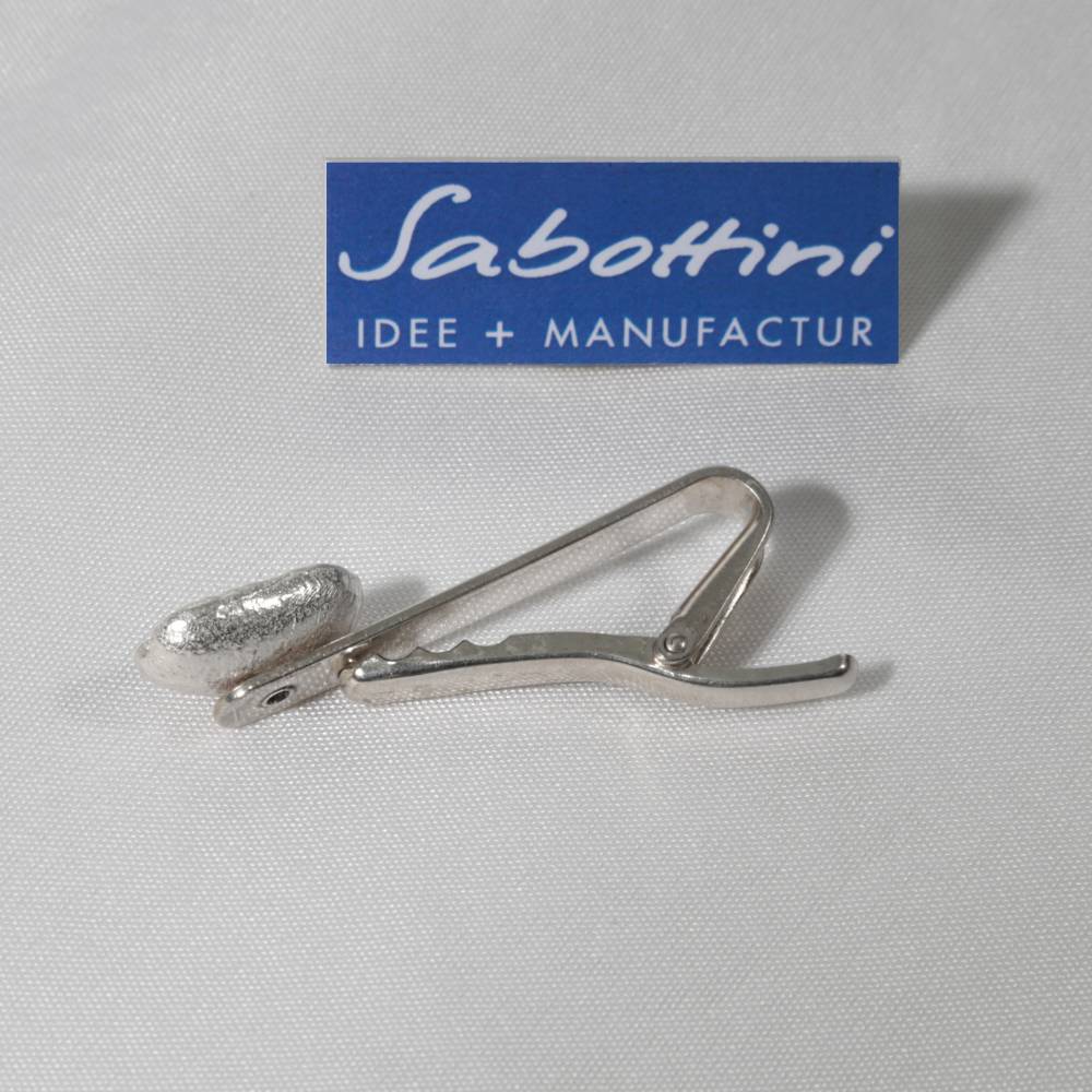 "Kaffeebohne" Krawattenklammer. Das Präsent für Kaffeeliebhaber Bild 3