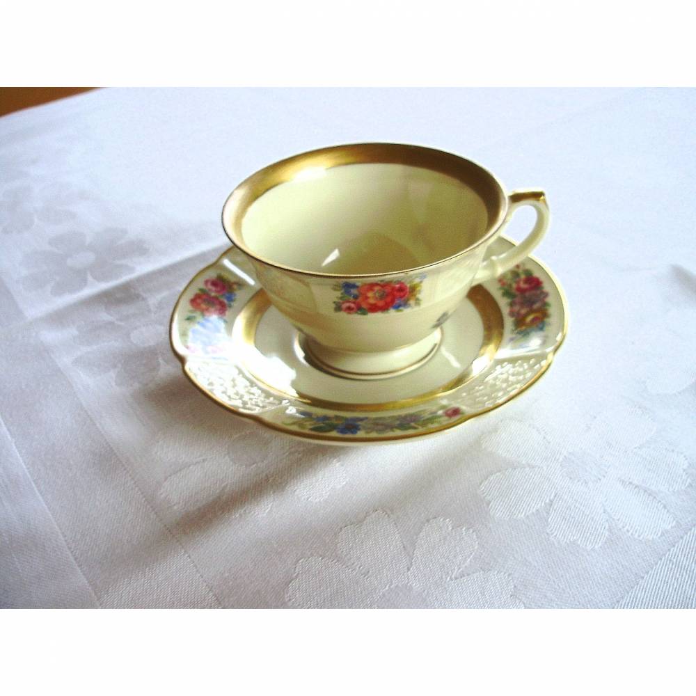 Vintage Mokkatasse von Rosenthal Germany Imperial aus den 40er/50er Jahren