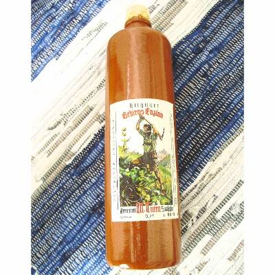Vintage Steingut-Flasche - 0,7 L - aus den 80er Jahren