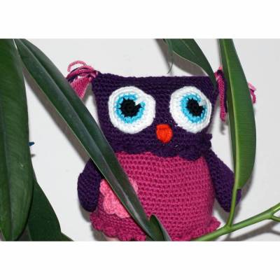 Häkelanleitung Amigurumi Eule Penelope