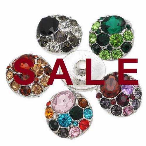  SALE! Druckknopf, Button, Druckknopfbutton,Gr. L, Glamour, statt 9,99 Euro jetzt 4,99 Euro 