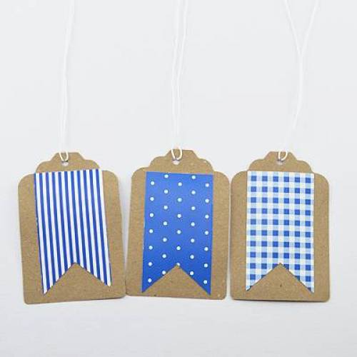 10 GESCHENKANHÄNGER „BANNER“ 