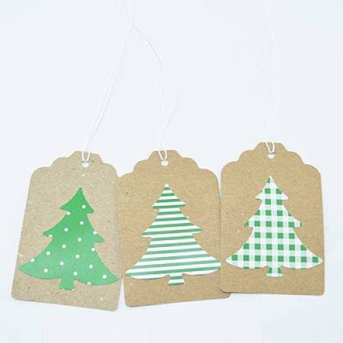 10 GESCHENKANHÄNGER „BAUM“