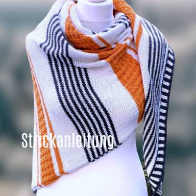 Strickanleitung Lizas Tuch Zitrone des Nordens