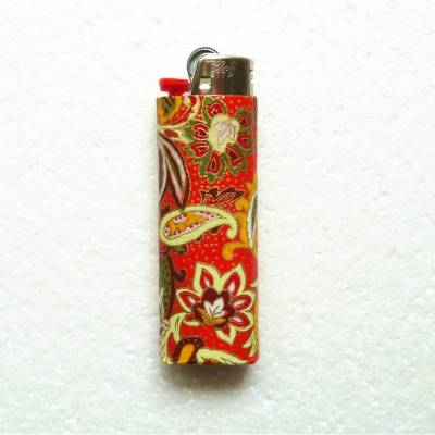 Feuerzeughülle Paisley inkl. BIC-Feuerzeug