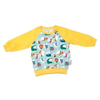 Langarmshirt "Bunte Dschungelbande" Geschenk Geburt, ab Frühchen Größen 