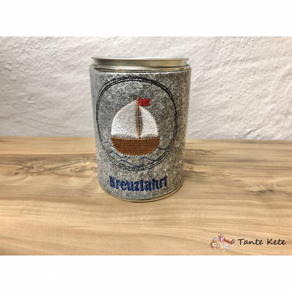 Stickdatei für Spardosen - Kreuzfahrt 10x10 Bild 2