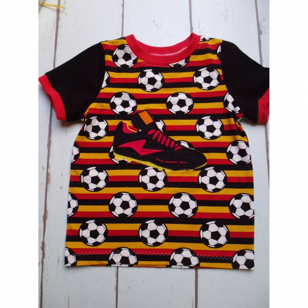 Fußball-T-Shirt Deutschland Gr. 110/116 Bild 1