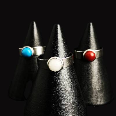 Ring, Edelstahl , größenverstellbar