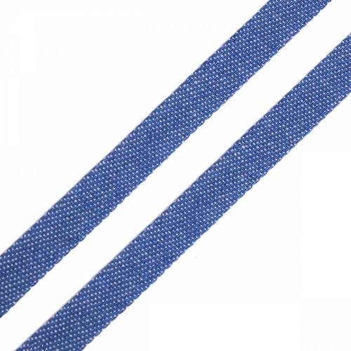 10 Meter Denimband, Band, Schmuckband,blau, Jeans,10mm breit
