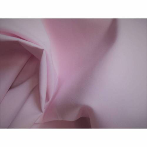 Baumwolle Baumwollstoff Webware uni  zartes rosa Kochfest Öko-Tex-Standard 100 (1m/7,-€)