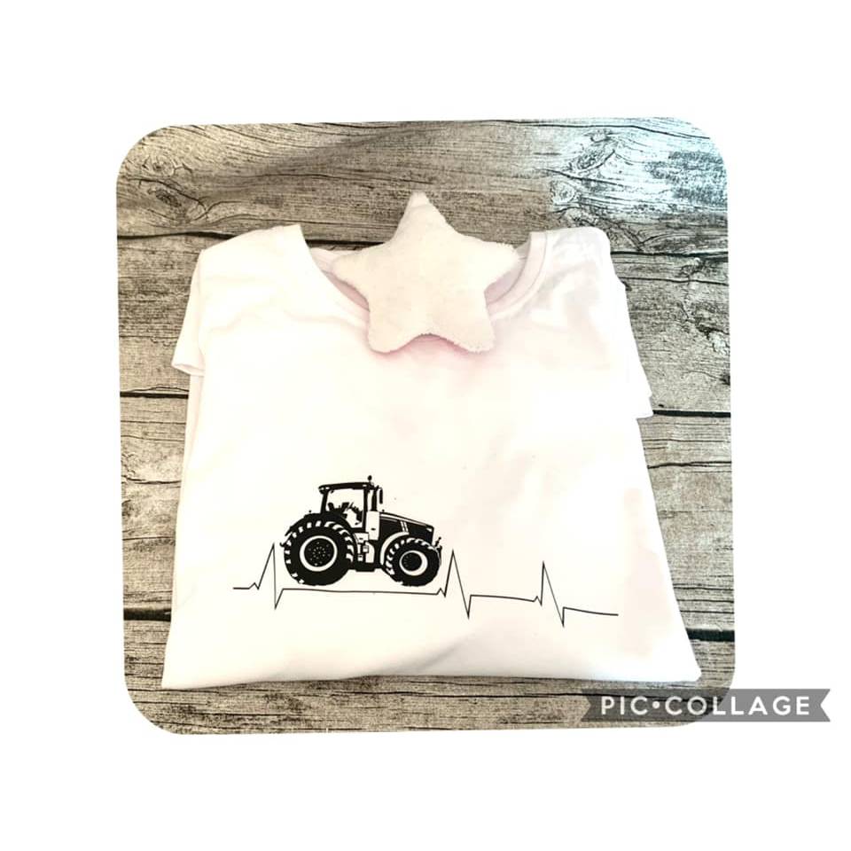 Plotterdatei Traktor Trekker Schlepper Bulldog Jungen Herzschlag Bild 8