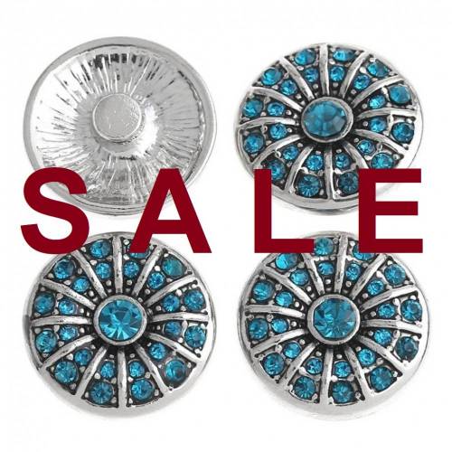 SALE! Druckknopf,  Button, Druckknopfbutton,Gr. L, Metall mit Strass, statt 4,99 Euro jetzt 1,99 Euro