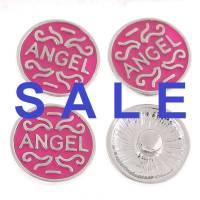 SALE! Druckknopf,  Button, Druckknopfbutton,Gr. L, Metall mit Emaille, statt 4,99 Euro jetzt 1,99 Euro
