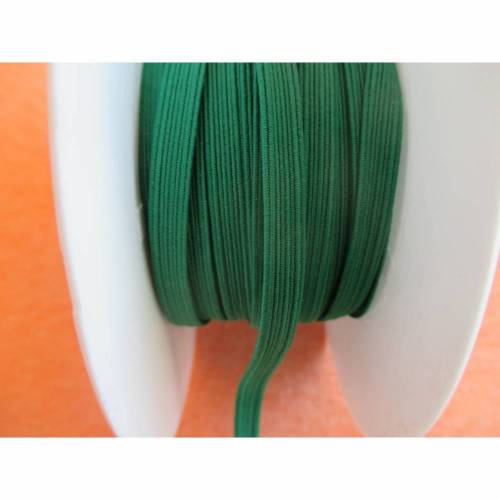Gummi Gummiband veno Elastic-Band  Meterware blattgrün 6 mm  (1m/0,90 €)