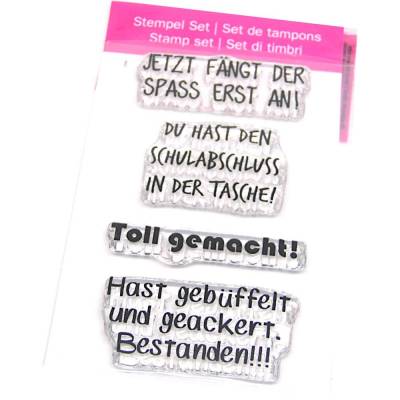 Stempel Schulabschluß bestanden