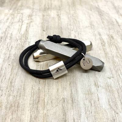 Armband  Berge - handgestempelt - Weihnachtsgeschenk