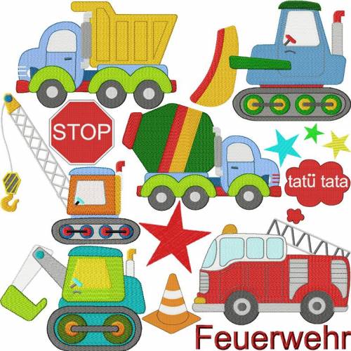 Stickdateien für Jungs