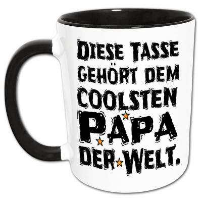 Coolster Papa der Welt Tasse, Vatertag, Geburtstag, Weihnachten Vater Geschenke