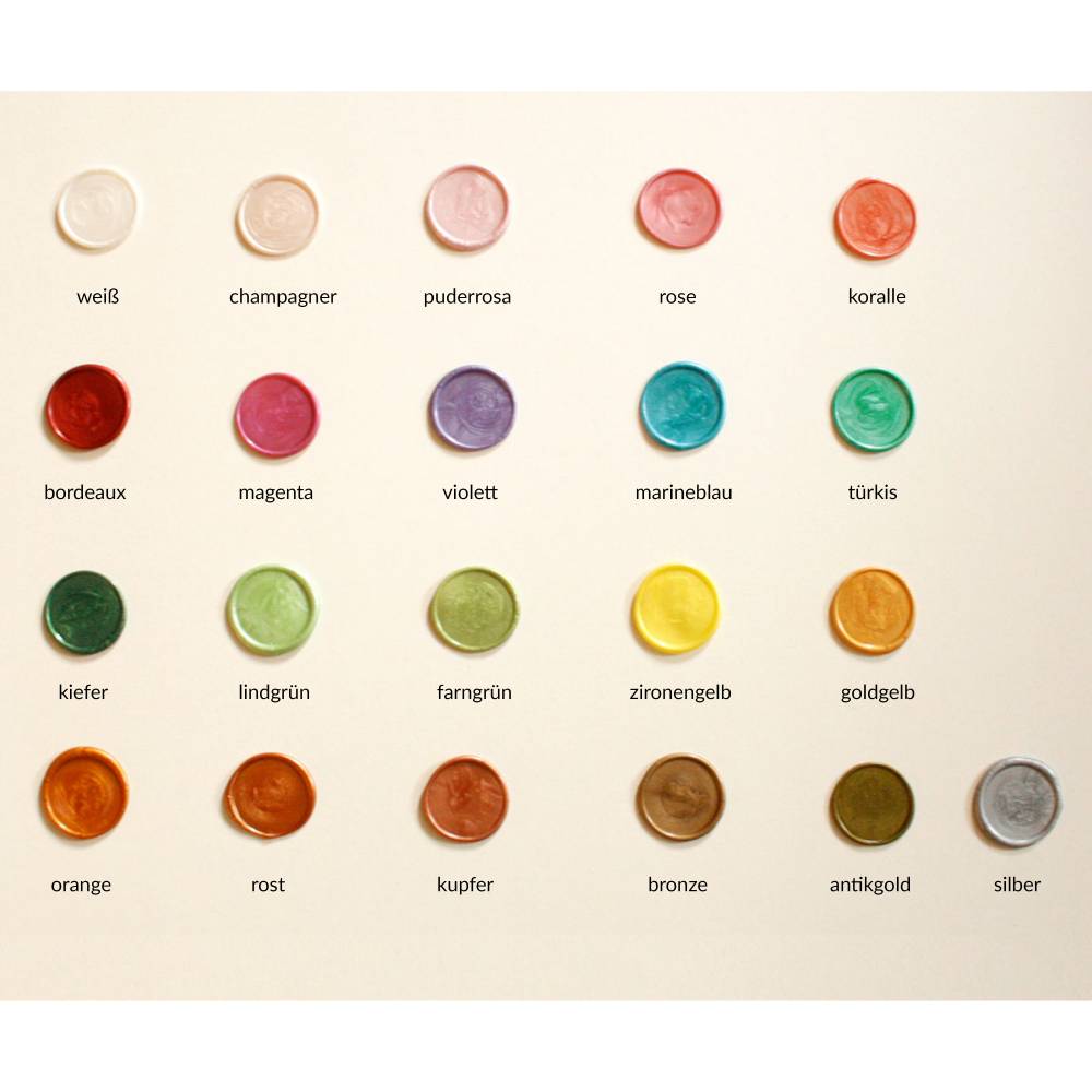 Florales Wachssiegel „Butterblume“ | 3 cm | Handgemacht für Karten, Geschenke & Einladungen Bild 4