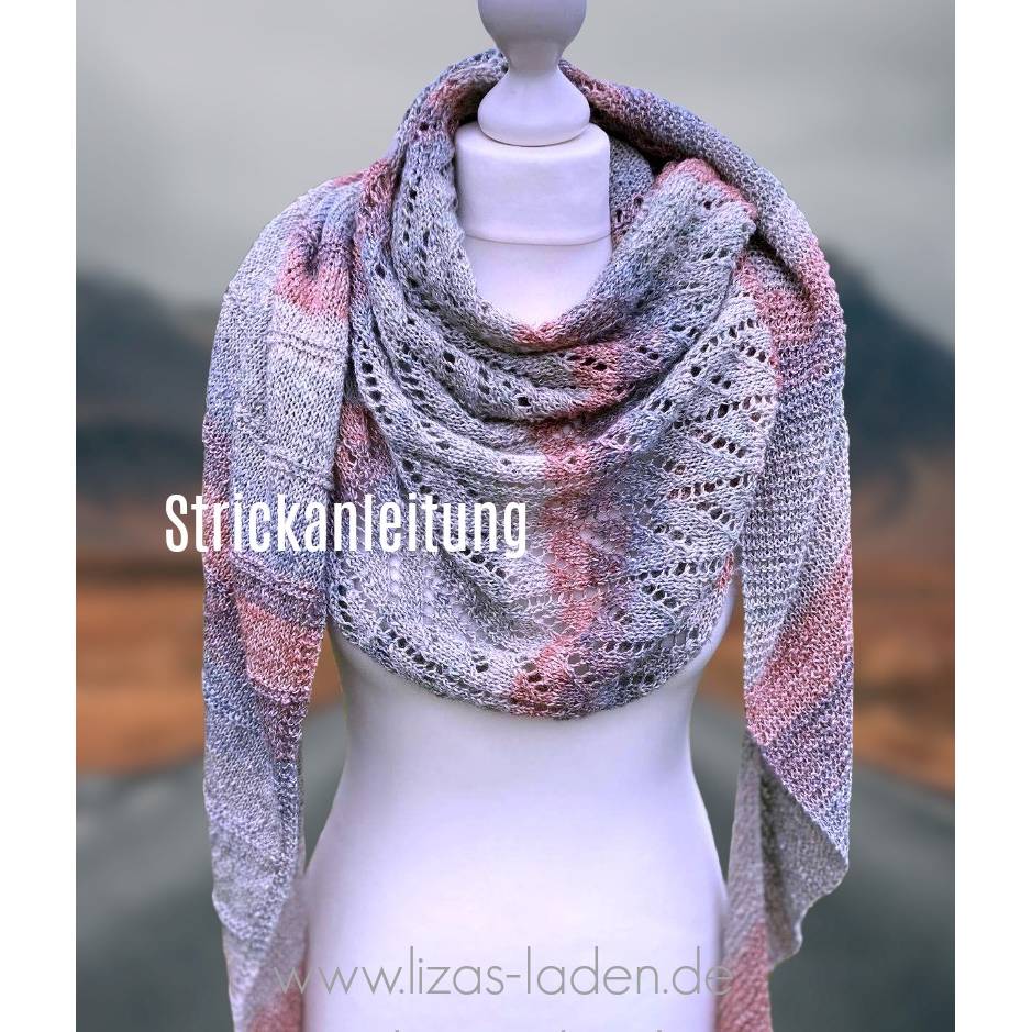 Strickanleitung Lizas Tuch Romanza Bild 1