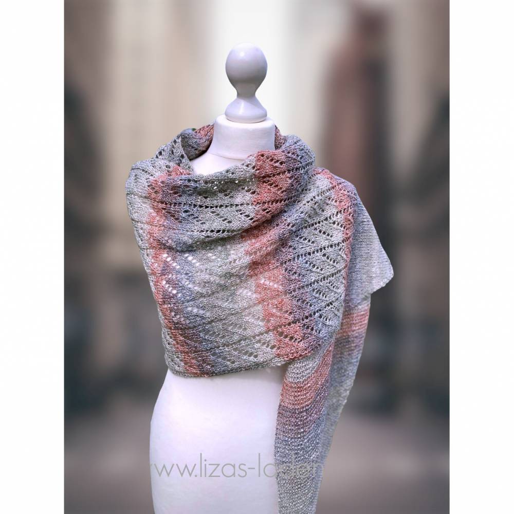 Strickanleitung Lizas Tuch Romanza Bild 2