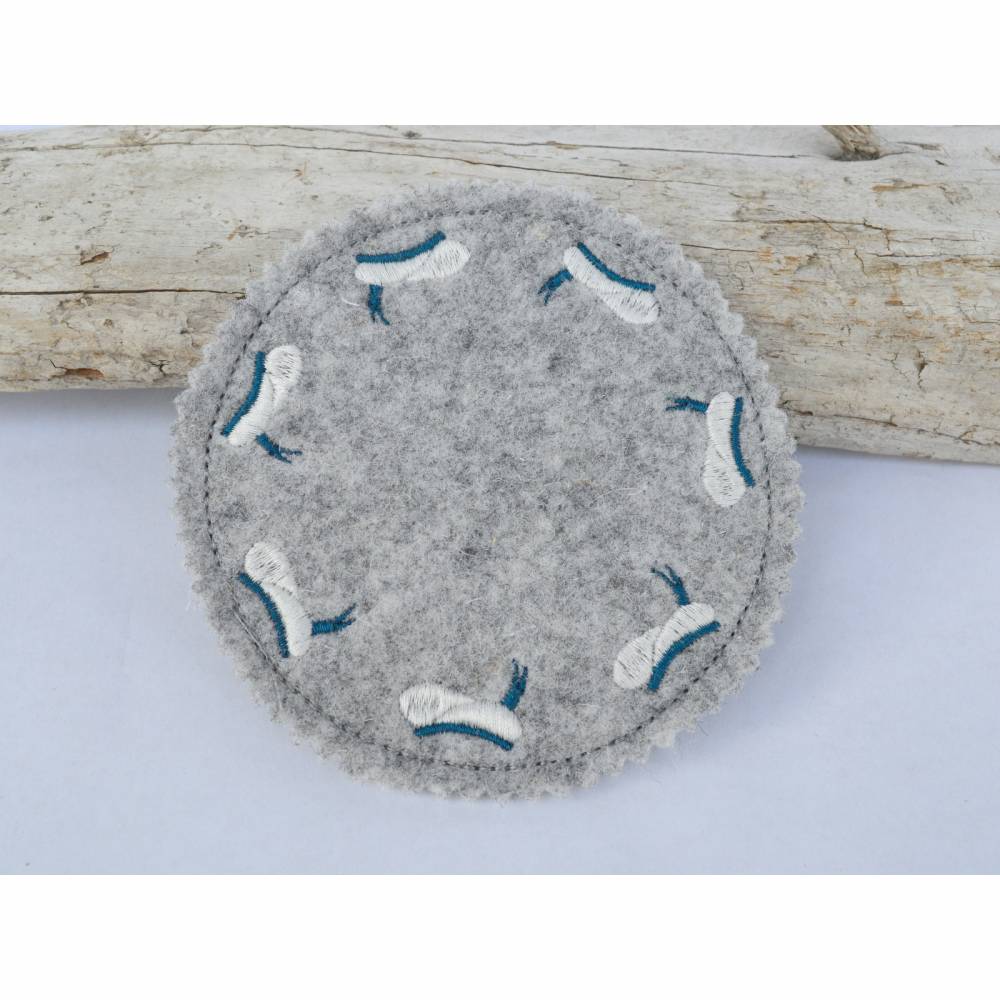 ITH Stickdatei Untersetzer maritim 6 Motive 10x10cm Bild 10