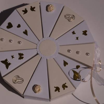 Geldgeschenk, Geschenk zur Hochzeit, Geldgeschenkverpackung, Hochzeitsgeschenk