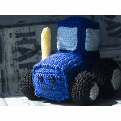 Amigurumi Häkelanleitung für den kleinen Traktor 