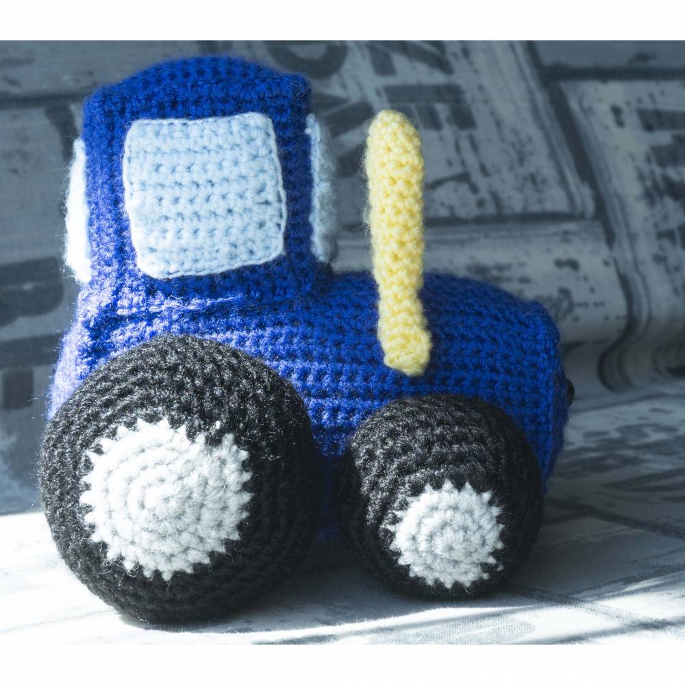 Amigurumi Häkelanleitung für den kleinen Traktor Bild 2