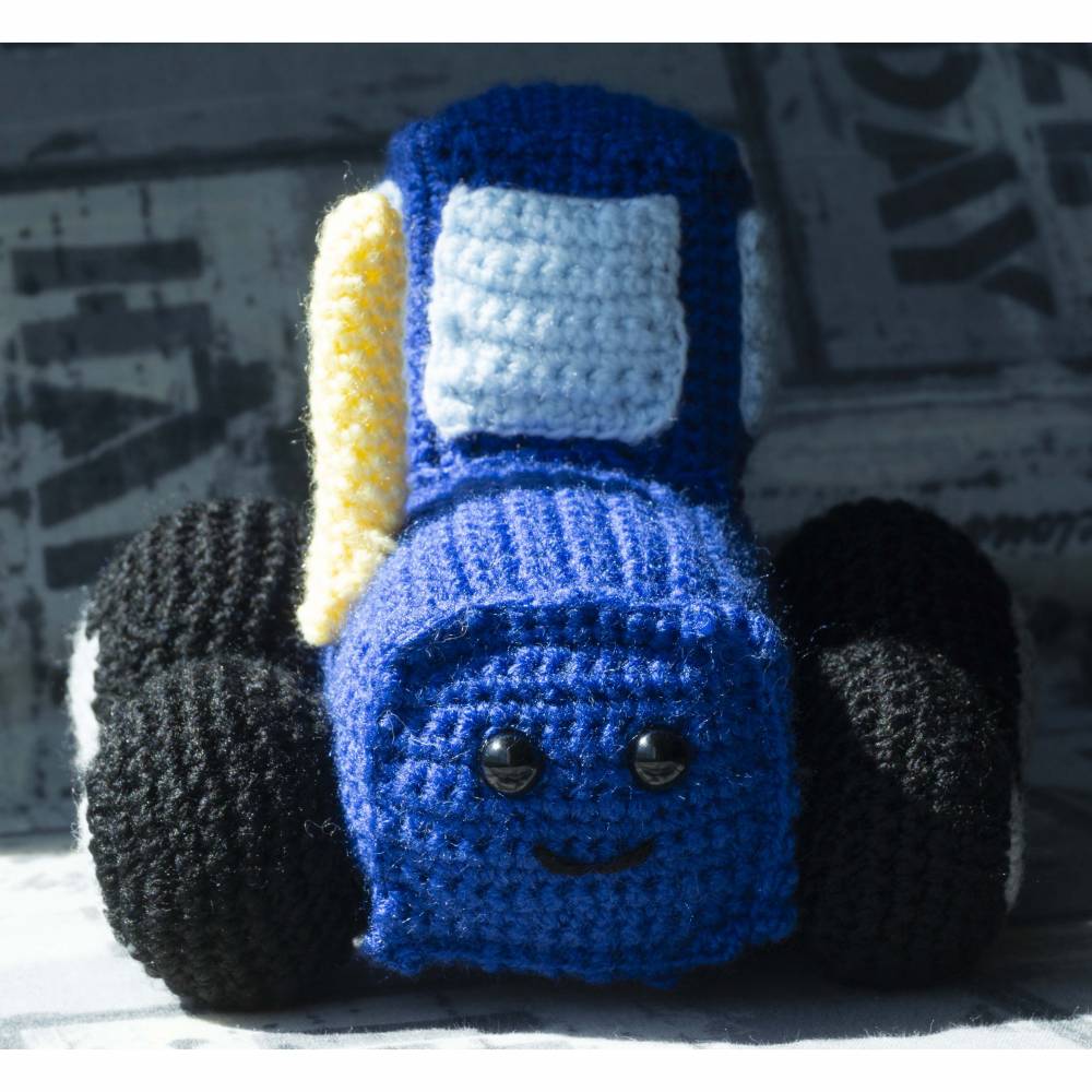 Amigurumi Häkelanleitung für den kleinen Traktor Bild 3