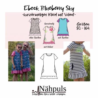 Ebook Kleid Blueberry Sky Gr. 80 - 164